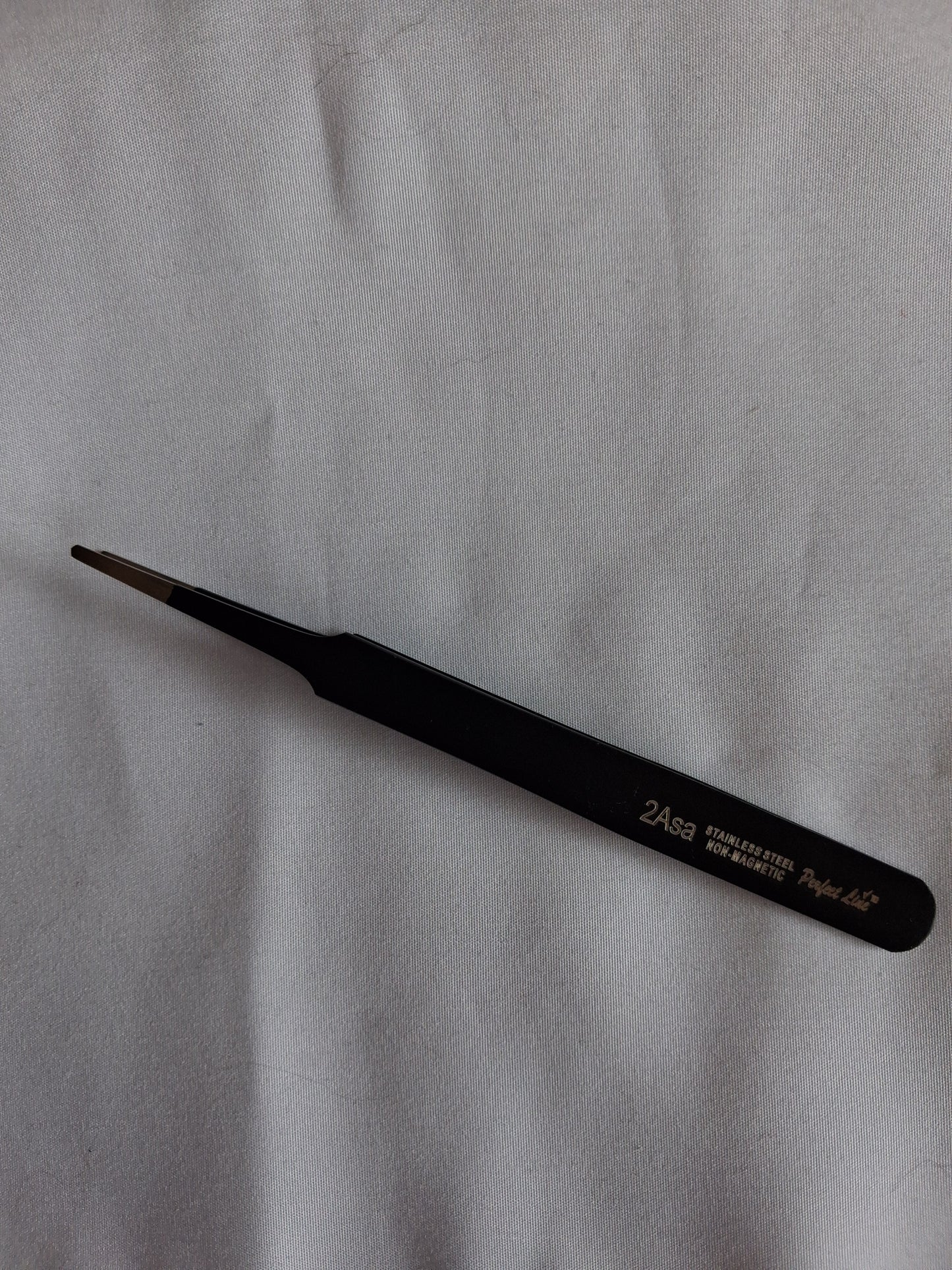 Tweezer Straight Round Nose