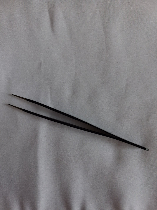 Tweezer Straight Round Nose