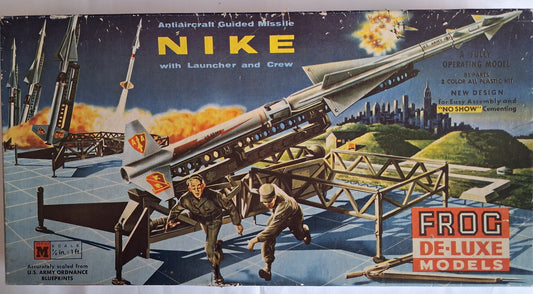 Frog De-Luxe Models Antiaircraft Guided Missile BOX/INSTR. ONLY