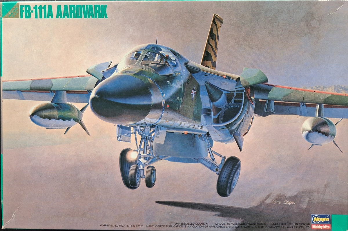 Hasegawa 1:72 FB-111A Aardvark