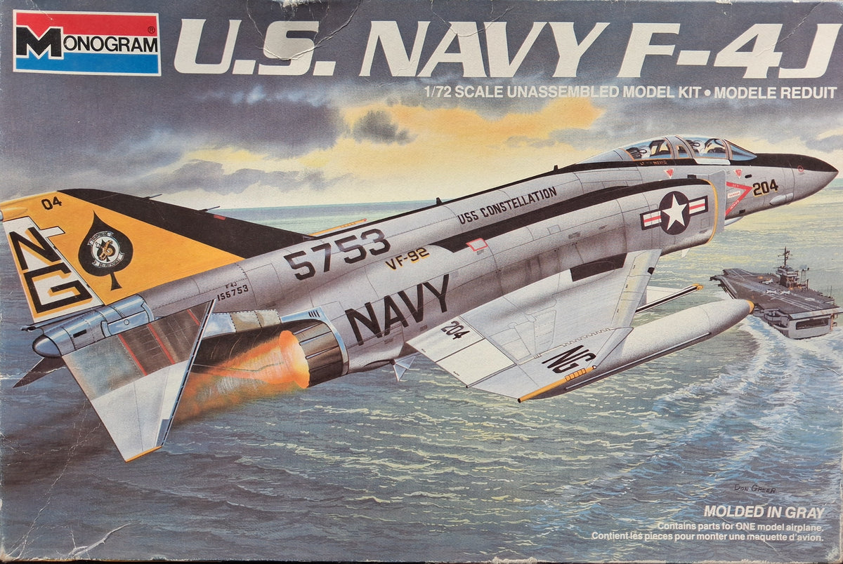 Monogram 1:72 US Navy F-4J