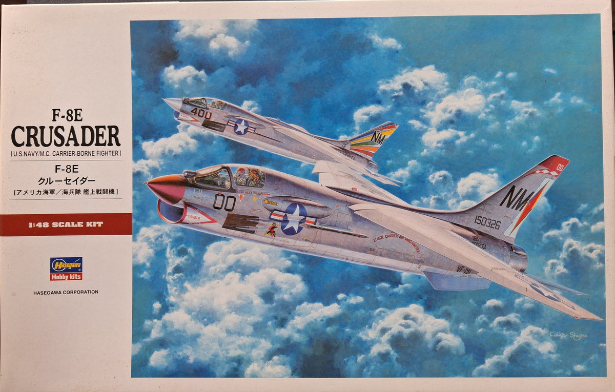 Hasegawa 1:48 F-8E Crusader