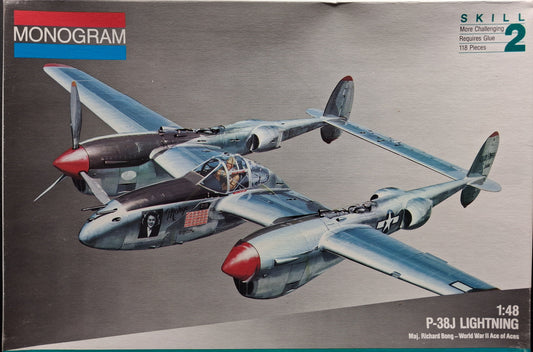 Monogram 1:48 P-38J Lightning