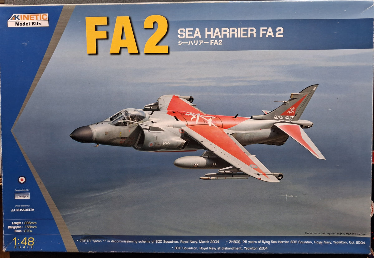 Kinetic Model Kits 1:48 FA2 Sea Harrier