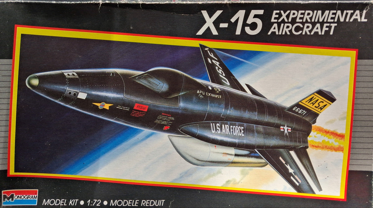Monogram 1:72 X-15 Experimental Aircraft