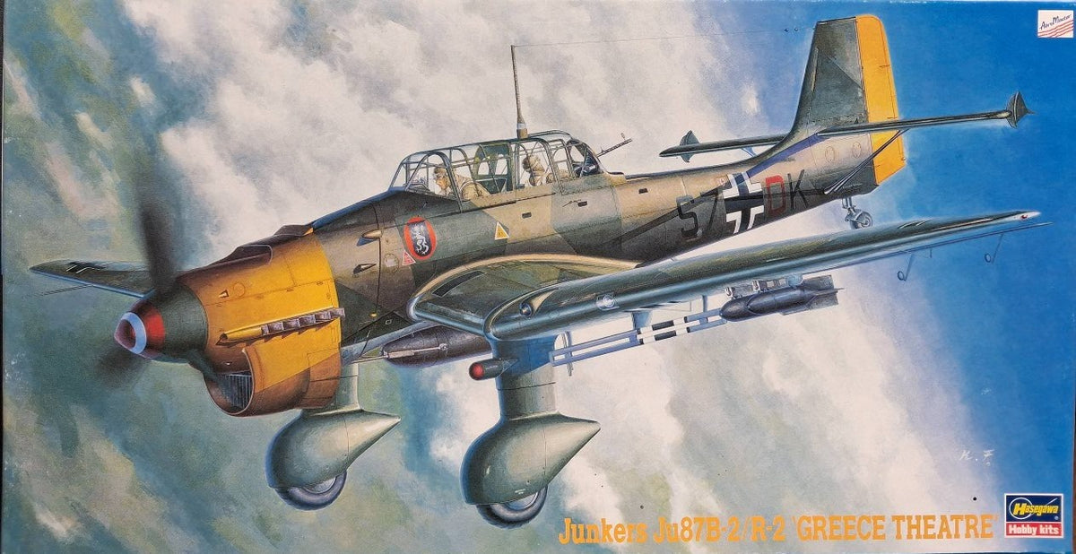 Hasegawa 1:48 Junkers Ju87B-2/R-2 'Greece Theatre'