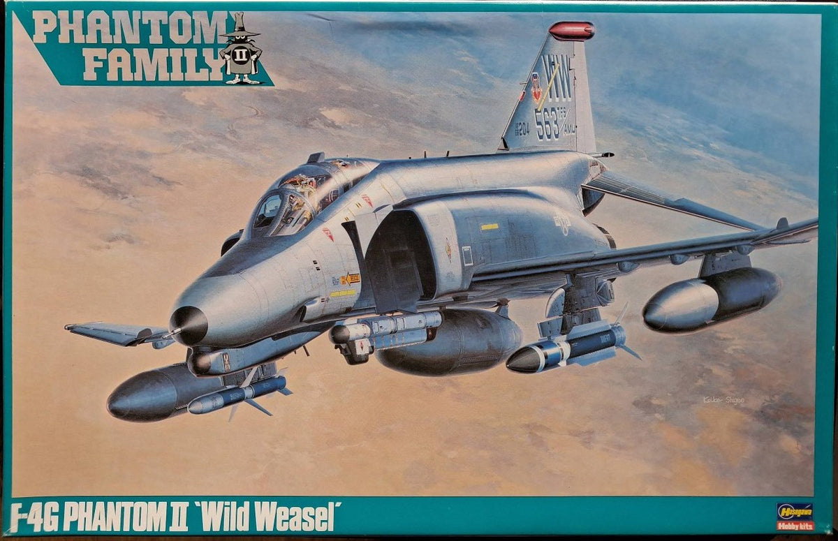 Hasegawa 1:48 F-4G Phantom II 'Wild Weasel'