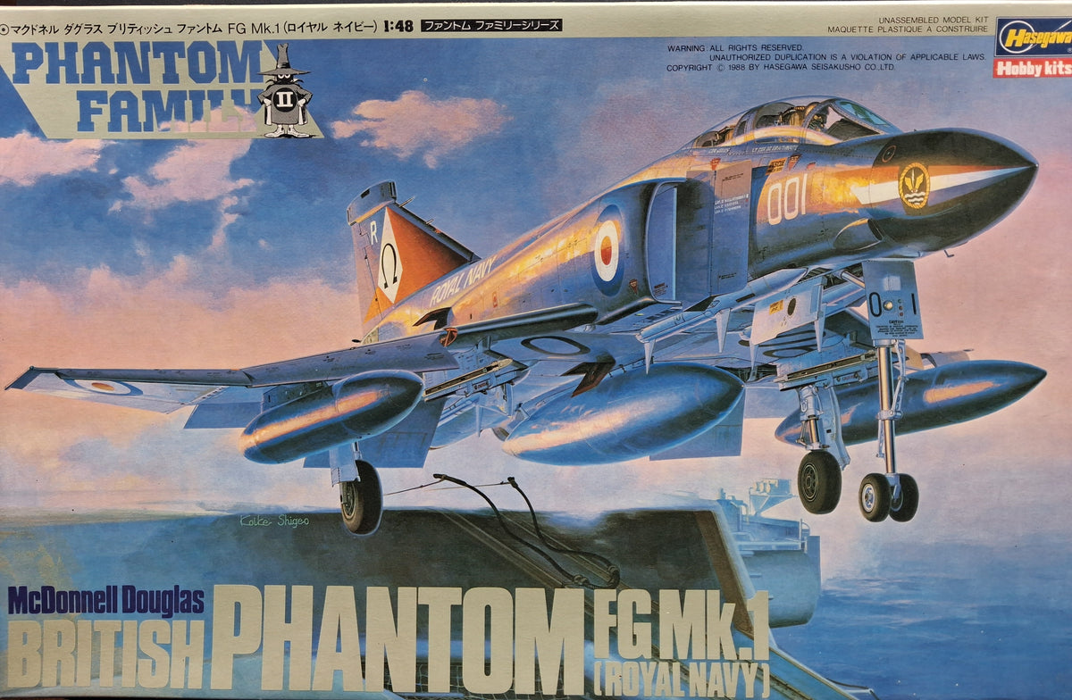 Hasegawa 1:48 British Phantom FG Mk.1 (Royal Navy)