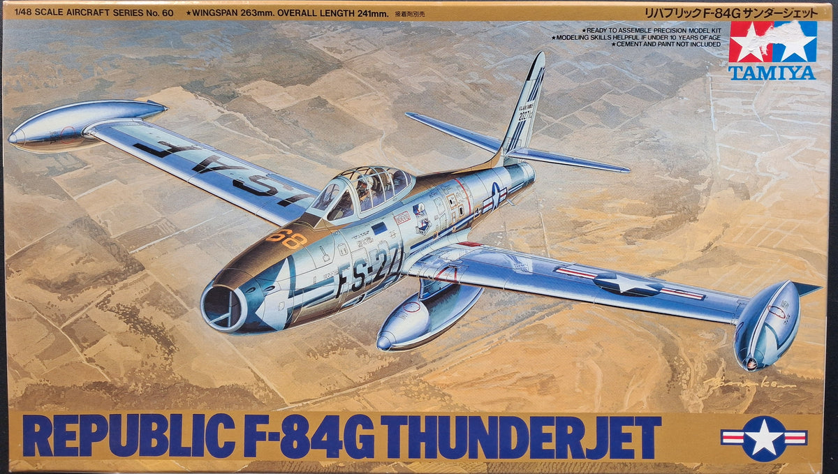 Tamiya 1:48 Republic F-84G Thunderjet