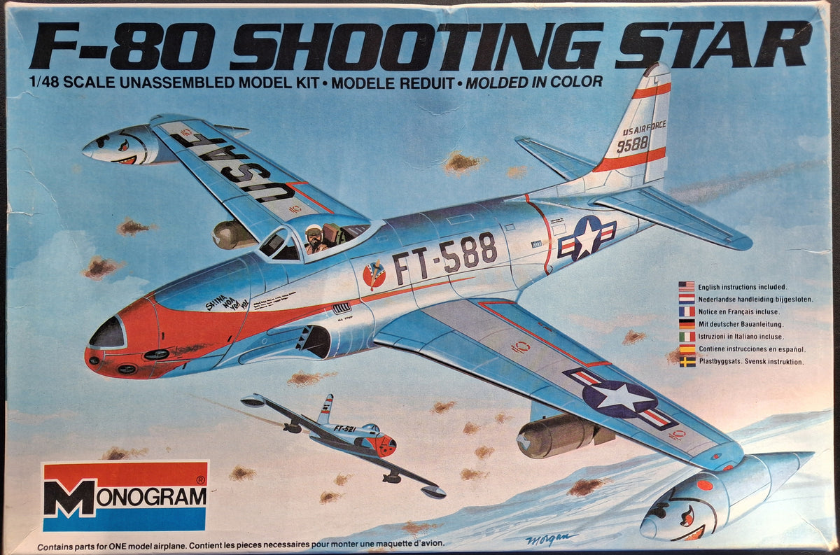Monogram 1:48 F-80 Shooting Star (1995)