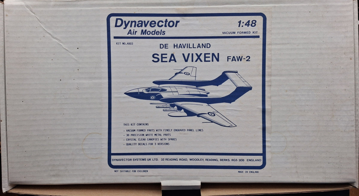 Dynavector Air Models 1:48 De Havilland Sea Vixen FAW-2 (1995)