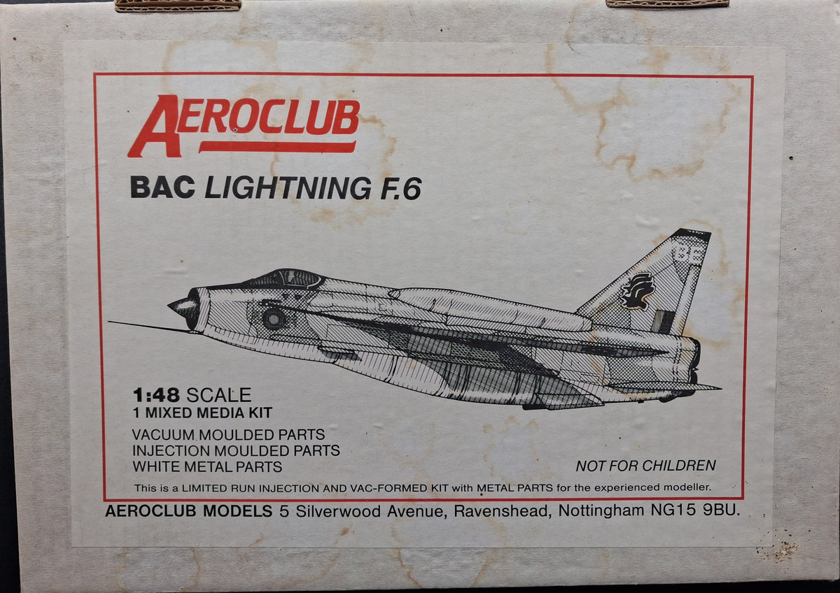 Aeroclub 1:48 BAC Lightning F6 (1992)