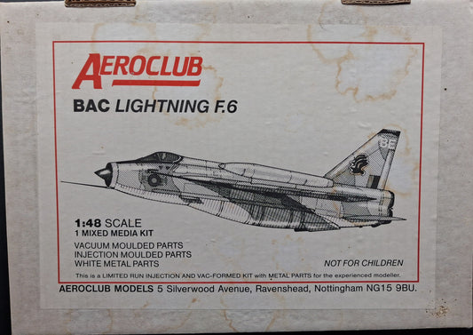 Aeroclub 1:48 BAC Lightning F6 (1992)