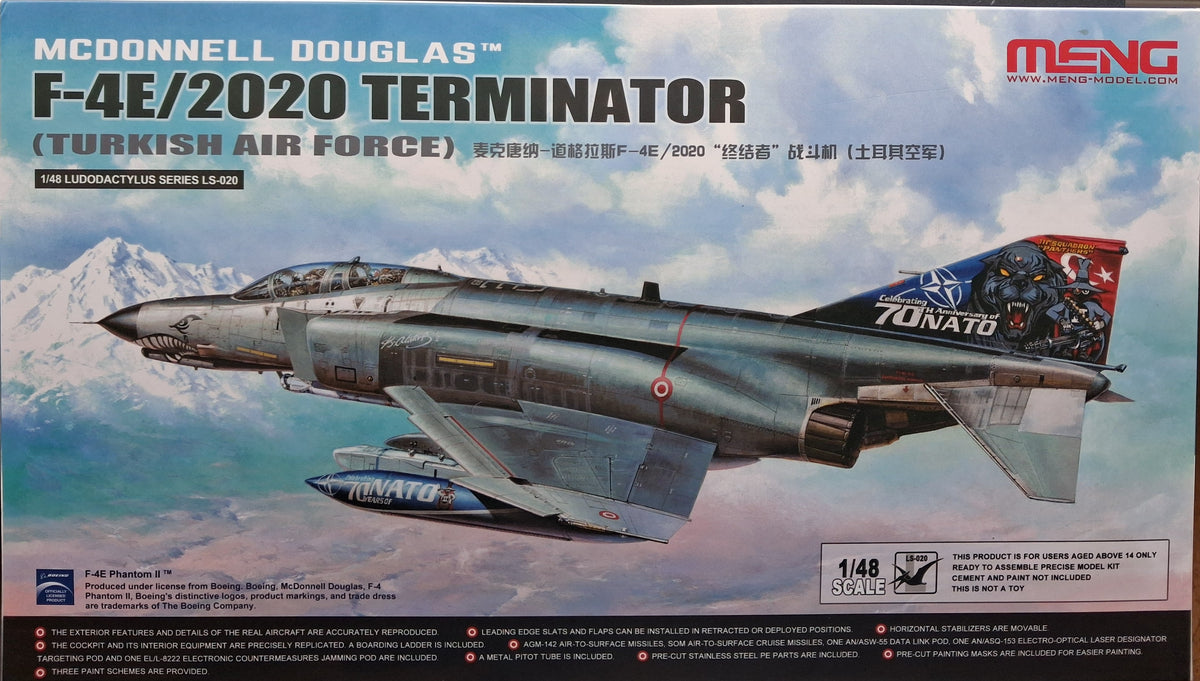 Meng 1:48 F-4E/2020 Terminator (Turkish Air Force)