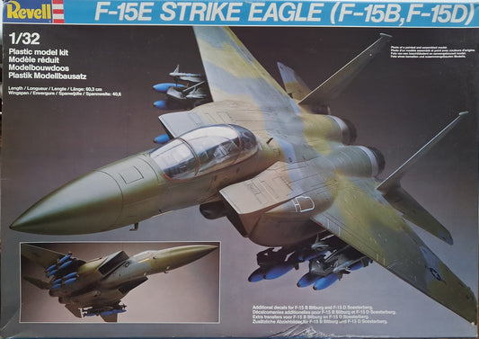 Revell 1:32 F-15E Strike Eagle (F-15B, F-15D) (1983)