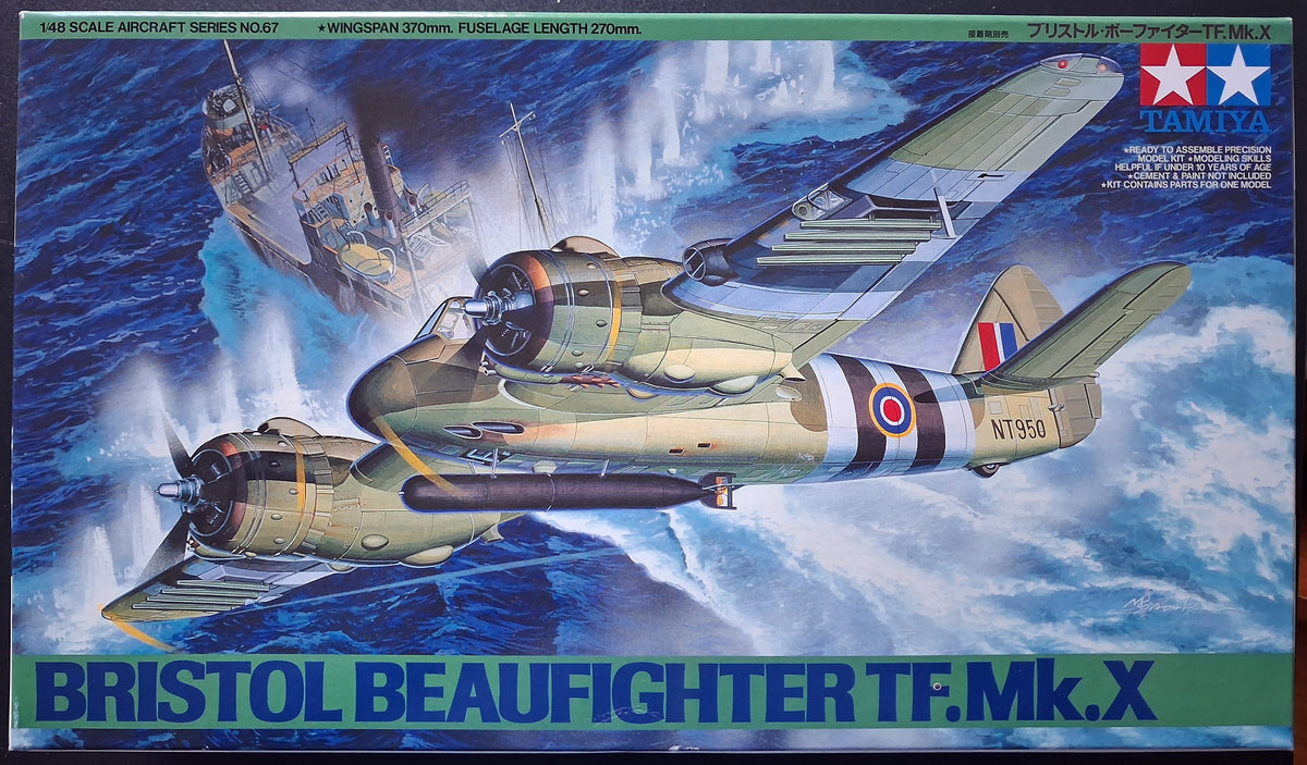 Tamiya 1:48 Bristol Beaufighter TF.Mk.X (1999)
