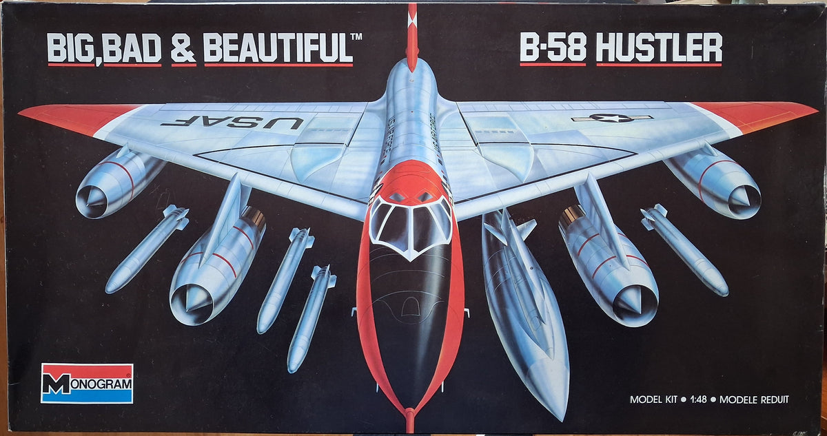 Monogram 1:48 B-58 Hustler 'Big, Bad & Beautiful' (1989)
