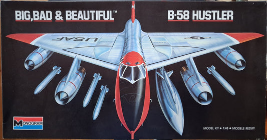Monogram 1:48 B-58 Hustler 'Big, Bad & Beautiful' (1989)