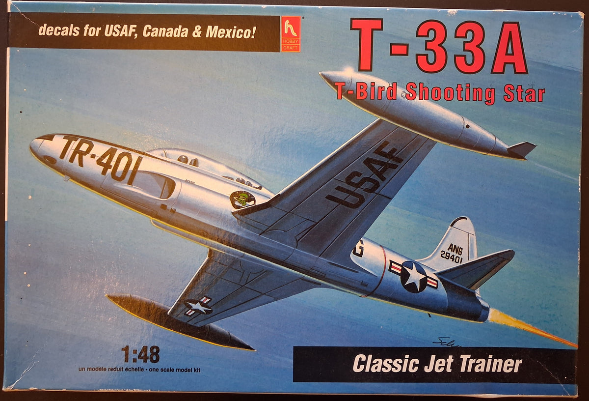 Hobbycraft 1:48 T-33A T-Bird Shooting Star (1992)
