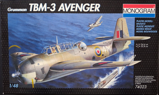 Monogram 1:48 Grumman TBM-3 Avenger (1996)