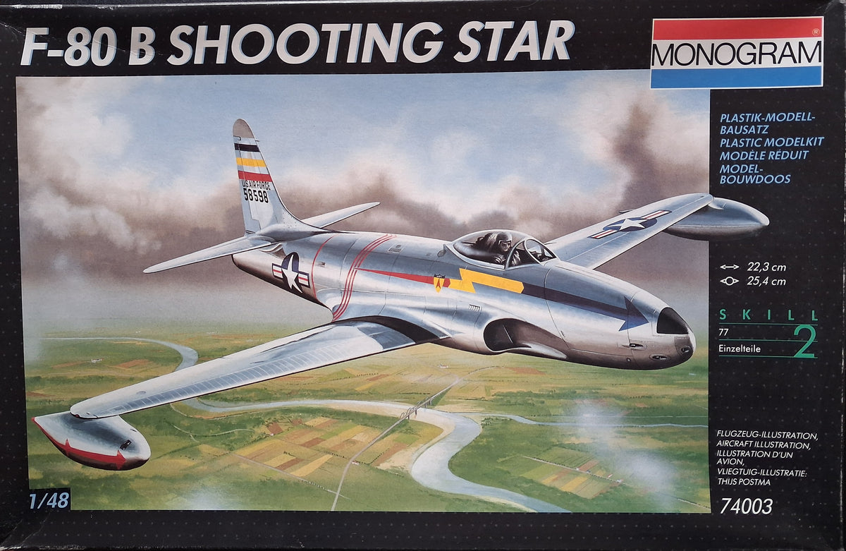 Monogram 1:48 F-80B Shooting Star (1991)