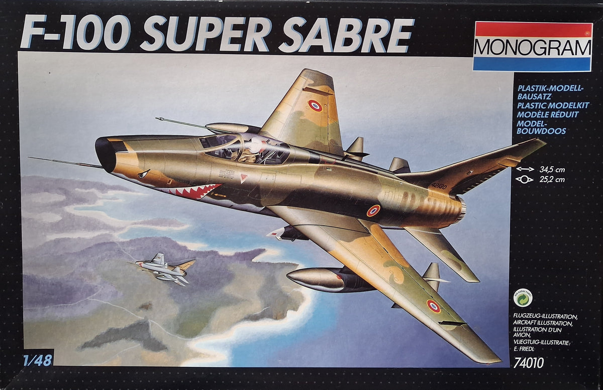 Monogram 1:48 F-100 Super Sabre (1992)