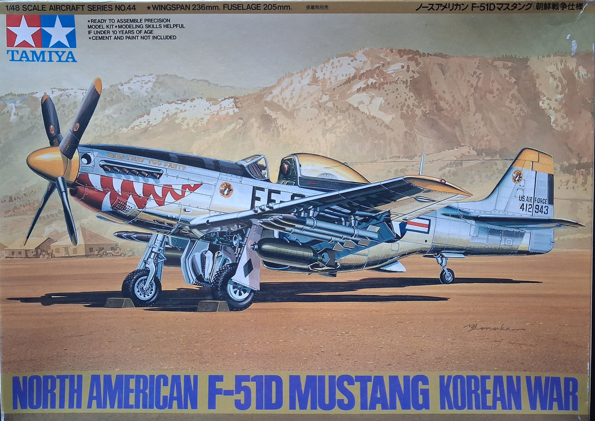 Tamiya 1:48 North American F-51D Mustang (1996)
