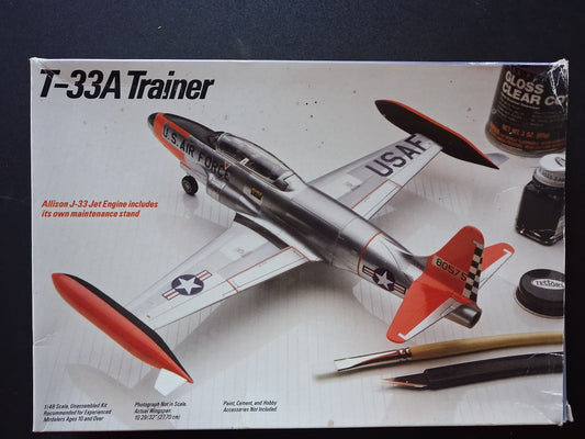 Testors 1:48 T-33A Trainer (1989)
