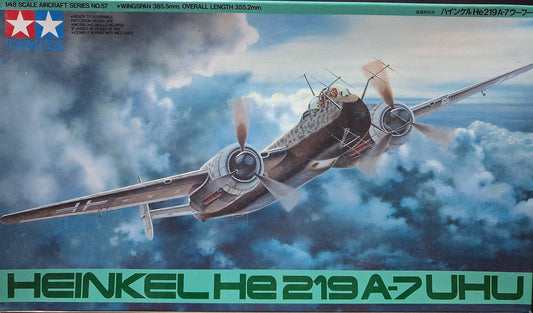 Tamiya 1:48 Heinkel He219 A-7 UHU (1997)