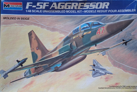 Monogram 1:48 F-5F Aggressor (1985)