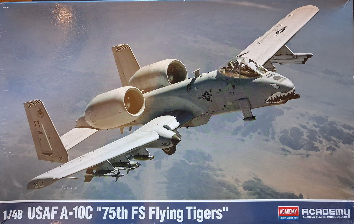 Academy 1:48 USAF A-10C '75th Flying Tigers'