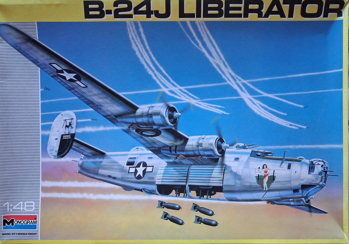Monogram 1:48 B-24J Liberator (1990)