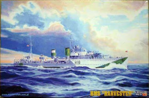 Master Craft 1:500 HMS Harvester Royal Navy Destroyer 'H' Class