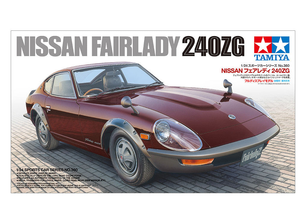 Tamiya 1:24 Nissan Fairlady 240ZG