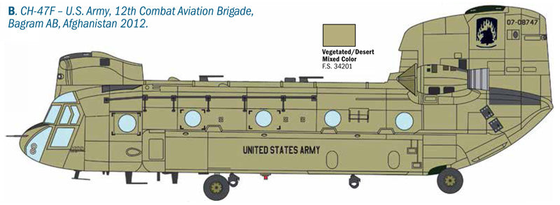 Italeri 1:48 Chinook HC.2 CH-47F