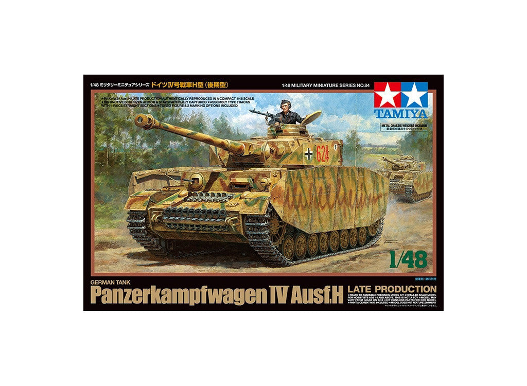 Tamiya 1:48 Panzerkampfwagen IV Ausf.H Late Production