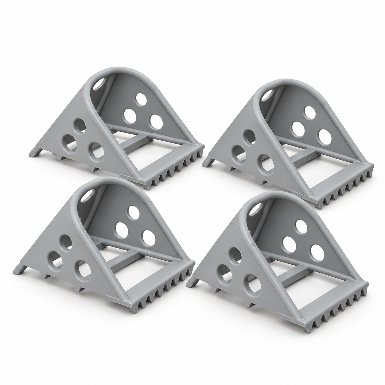 Modern Aircraft Chocks (Set of 4)