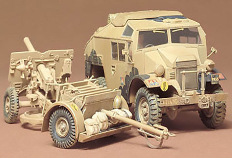 Tamiya 1:35 British 25pdr. Field Gun & Quad Gun Tractor (Canadian Ford F.G.T.)