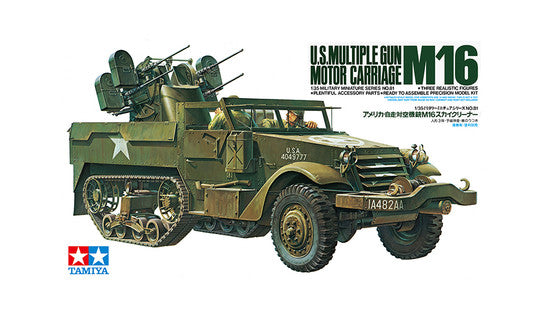 Tamiya 1:35 U.S. Multiple Gun Motor Carriage M16