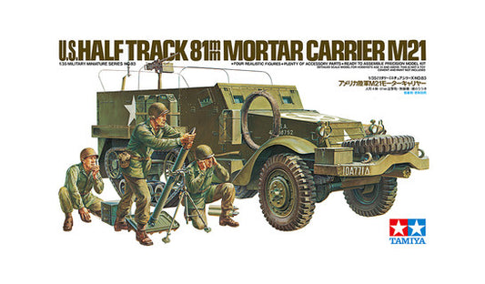 Tamiya 1:35 US Half-Track 81mm Mortar Carrier M21