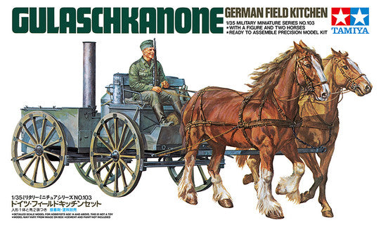 Tamiya 1:35 Gulaschkanone German Field Kitchen
