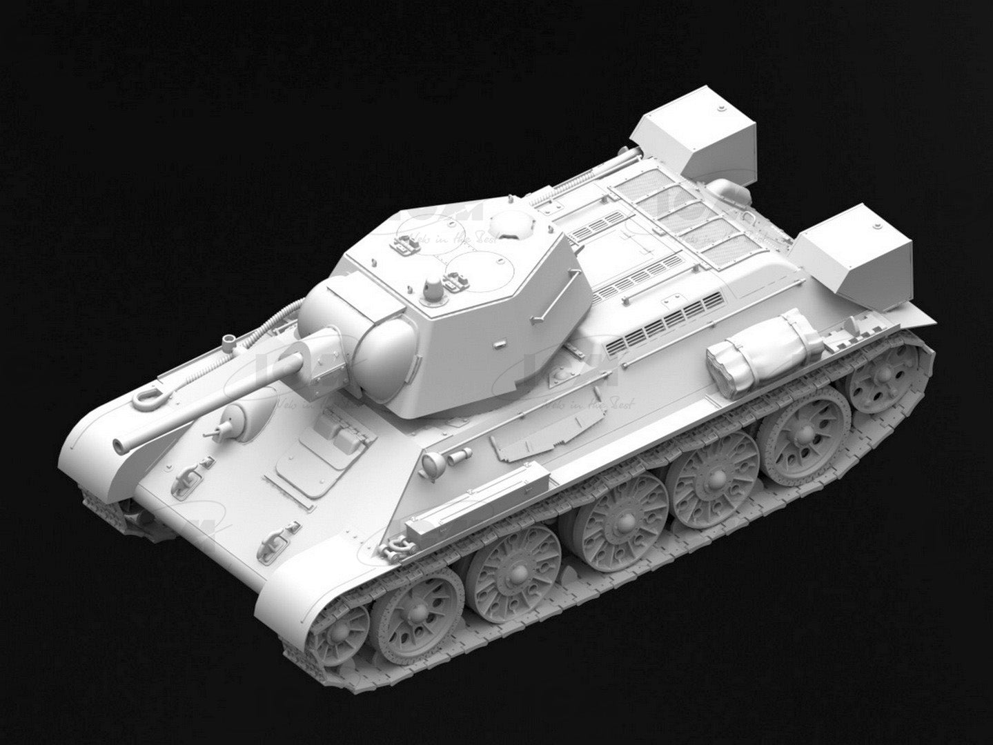 ICM 1:35 T-34/76 (early 1943 production) WWII Soviet Medium Tank