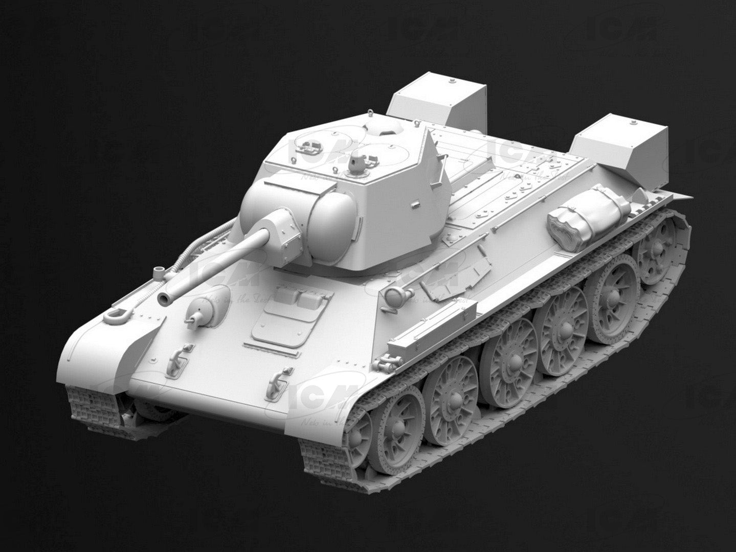 ICM 1:35 T-34/76 (early 1943 production) WWII Soviet Medium Tank