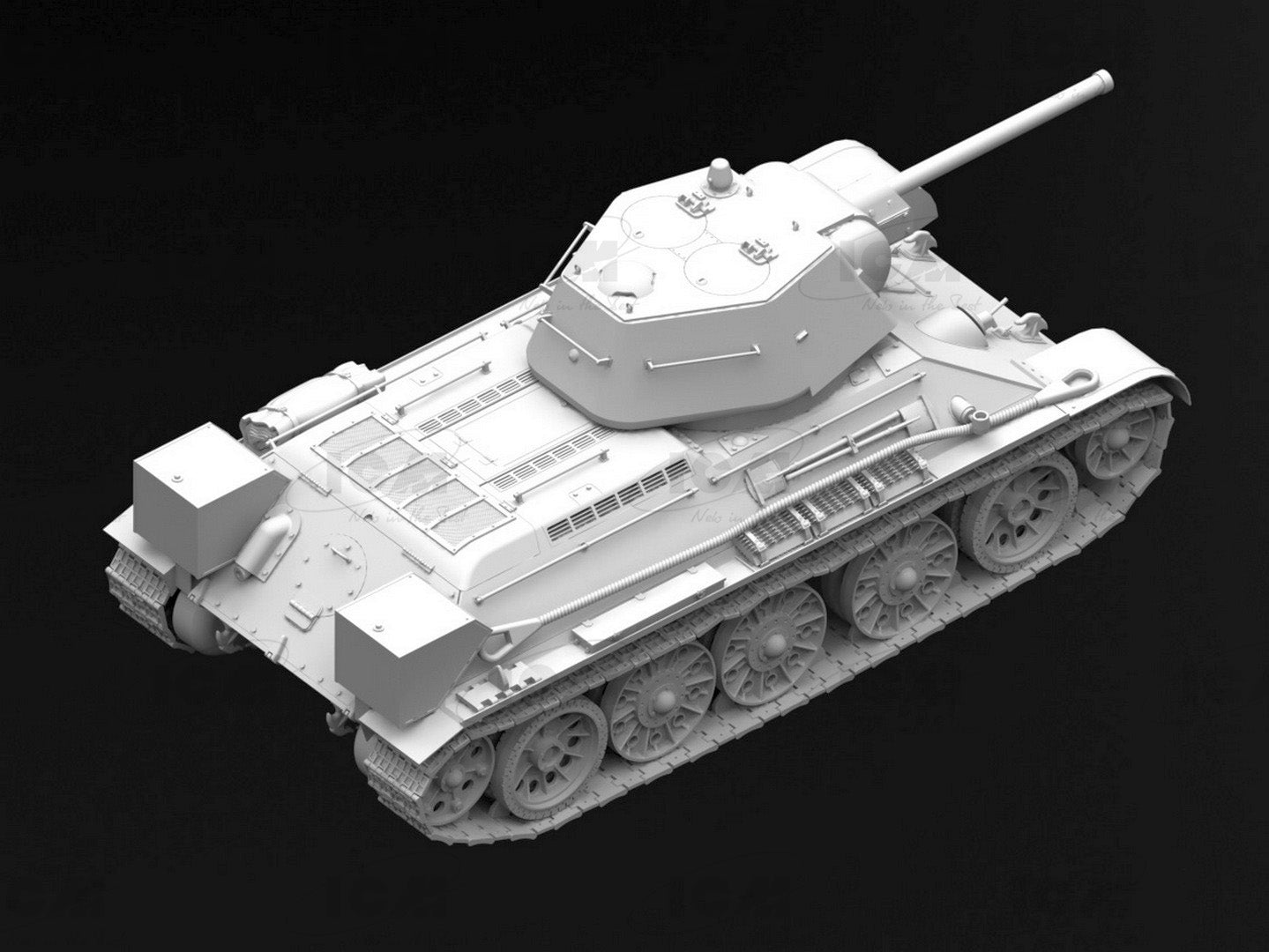 ICM 1:35 T-34/76 (early 1943 production) WWII Soviet Medium Tank