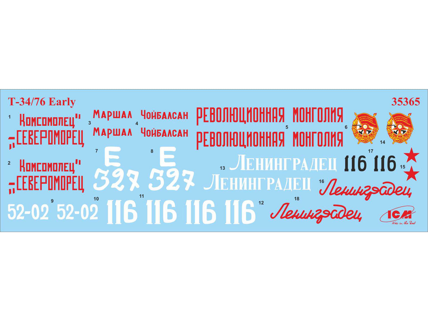 ICM 1:35 T-34/76 (early 1943 production) WWII Soviet Medium Tank