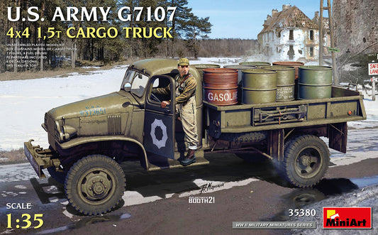 MiniArt 1:35 US Army G7107 4x4 1.5T Cargo Truck