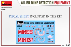 Miniart 1:35 Allied Mine Detection Equipment