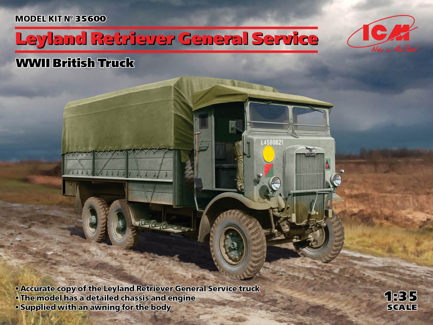 ICM 1:35 Leyland Retriever General Service