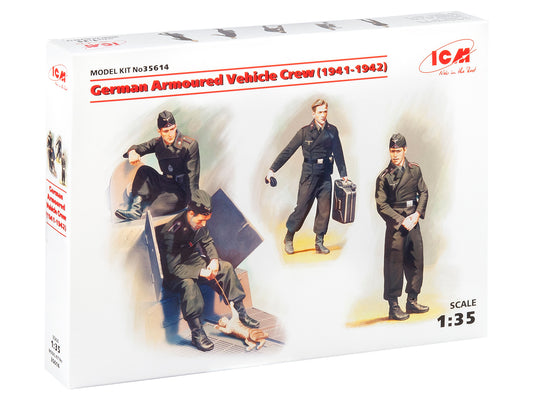 ICM 1:35 German Armoured Vehicle Crew (1941-1942)