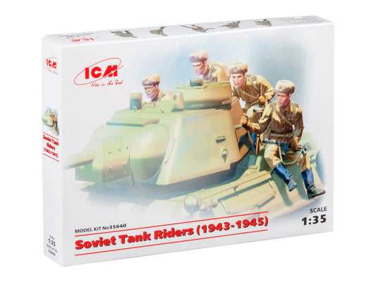 ICM 1:35 Soviet Tank Riders (1943-1945)
